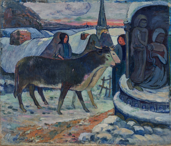 Paul Gauguin — Christmas Night (The Blessing of the Oxen) | Fine Art Print