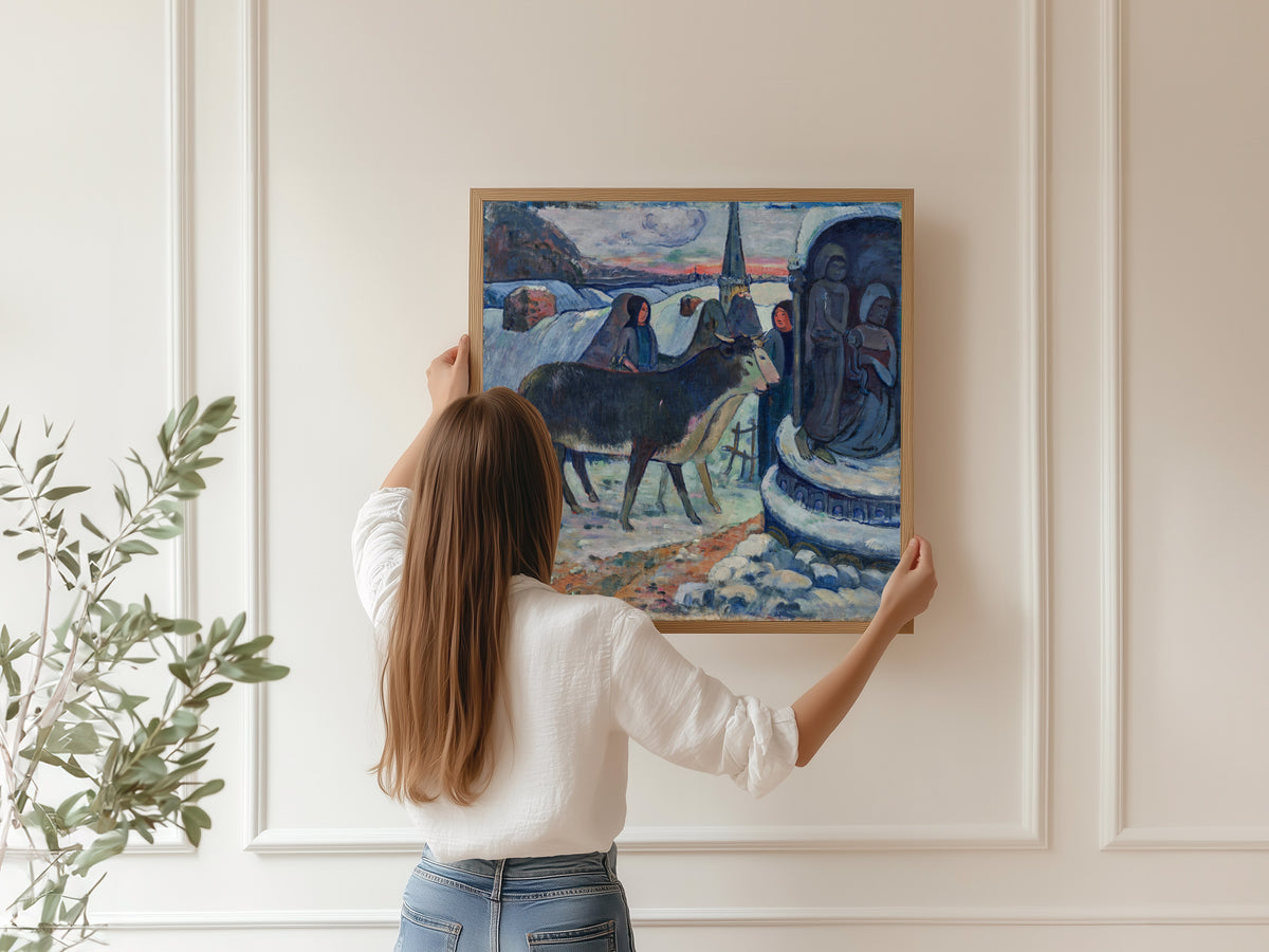 Paul Gauguin — Christmas Night (The Blessing of the Oxen) | Fine Art Print