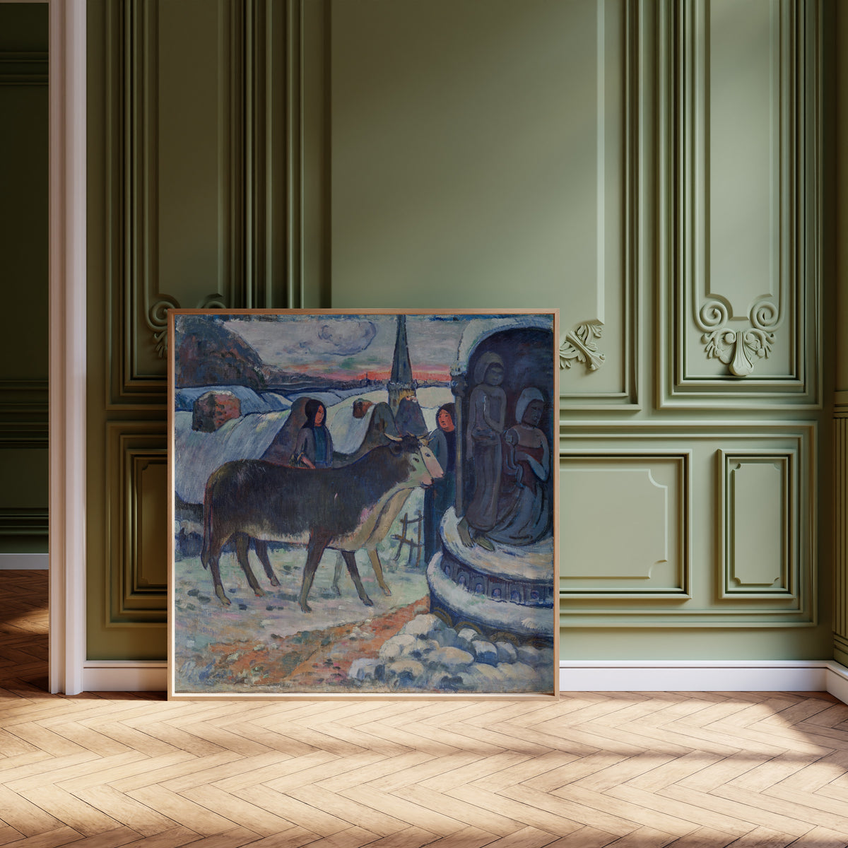 Paul Gauguin — Christmas Night (The Blessing of the Oxen) | Fine Art Print
