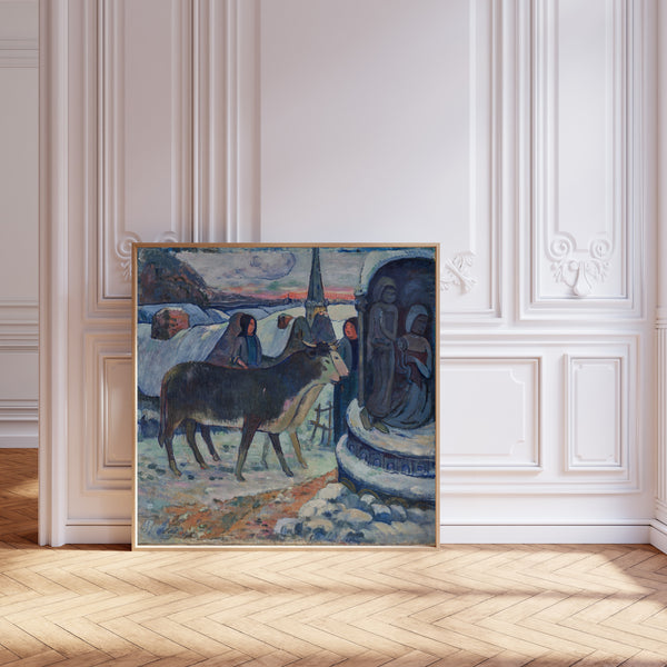 Paul Gauguin — Christmas Night (The Blessing of the Oxen) | Fine Art Print