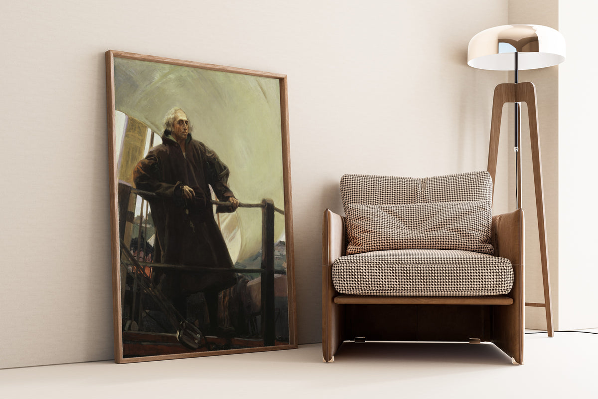 Joaquín Sorolla — Christopher Columbus Leaving Palos | Fine Art Print
