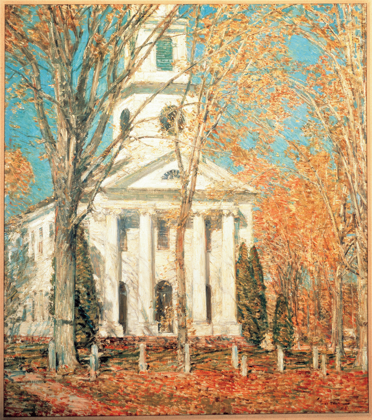Childe Hassam — Church at Old Lyme, Connecticut | Fine Art Print