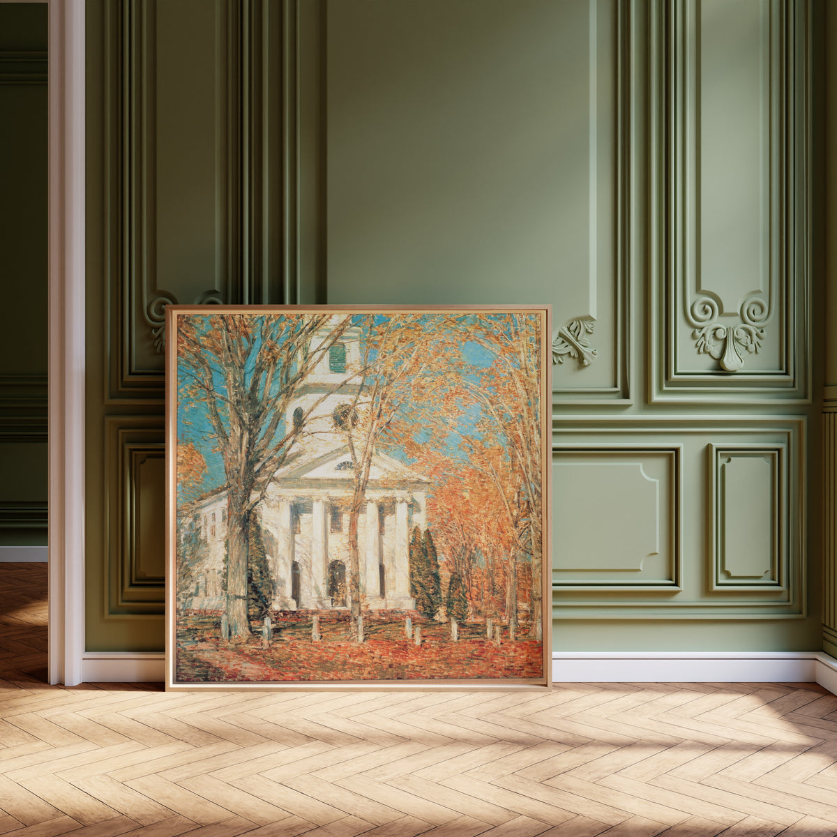 Childe Hassam — Church at Old Lyme, Connecticut | Fine Art Print