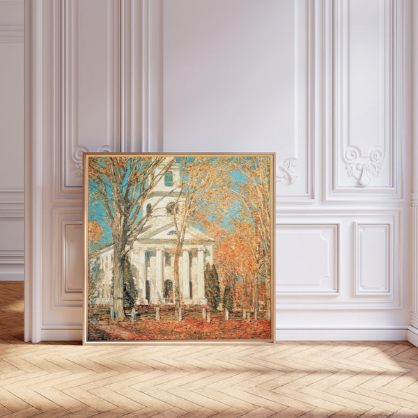 Childe Hassam — Church at Old Lyme, Connecticut | Fine Art Print