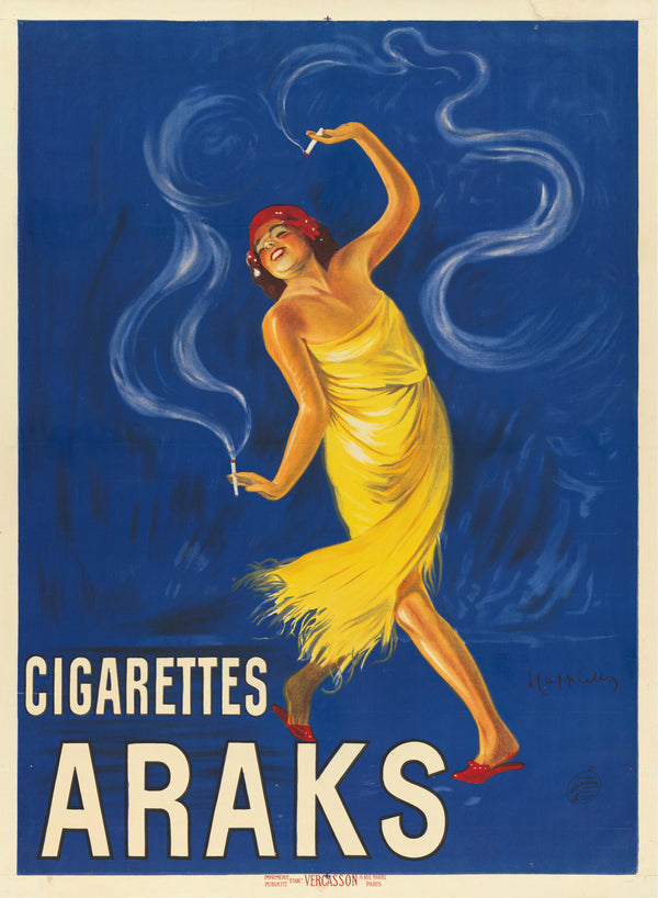 Leonetto Cappiello — Cigarettes Araks | Vintage Poster Print