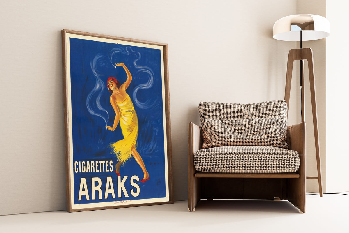 Leonetto Cappiello — Cigarettes Araks | Vintage Poster Print