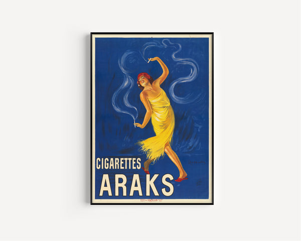 Leonetto Cappiello — Cigarettes Araks | Vintage Poster Print