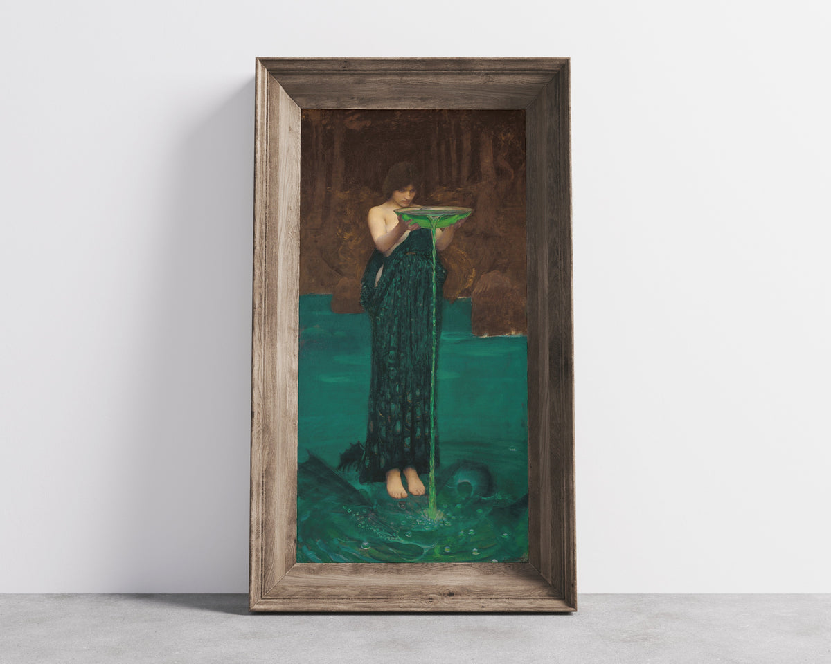 John William Waterhouse — Circe Invidiosa | Fine Art Print