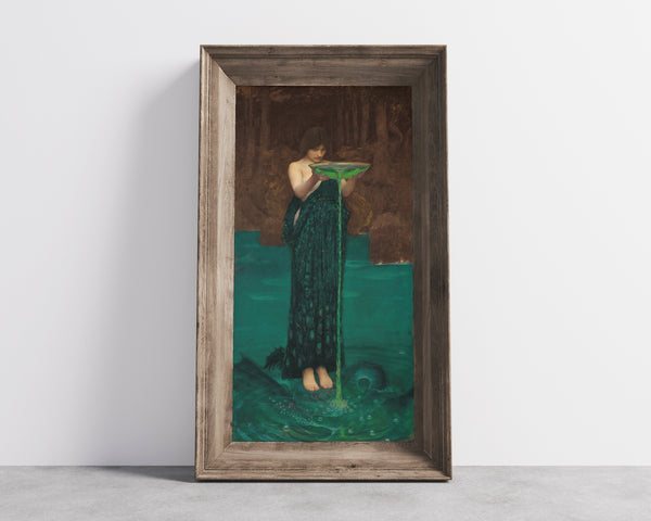 John William Waterhouse — Circe Invidiosa | Fine Art Print
