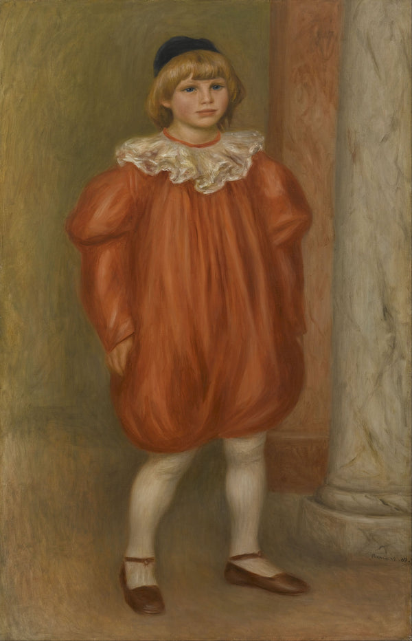 Pierre-Auguste Renoir — Claude Renoir in Clown Costume | Fine Art Print