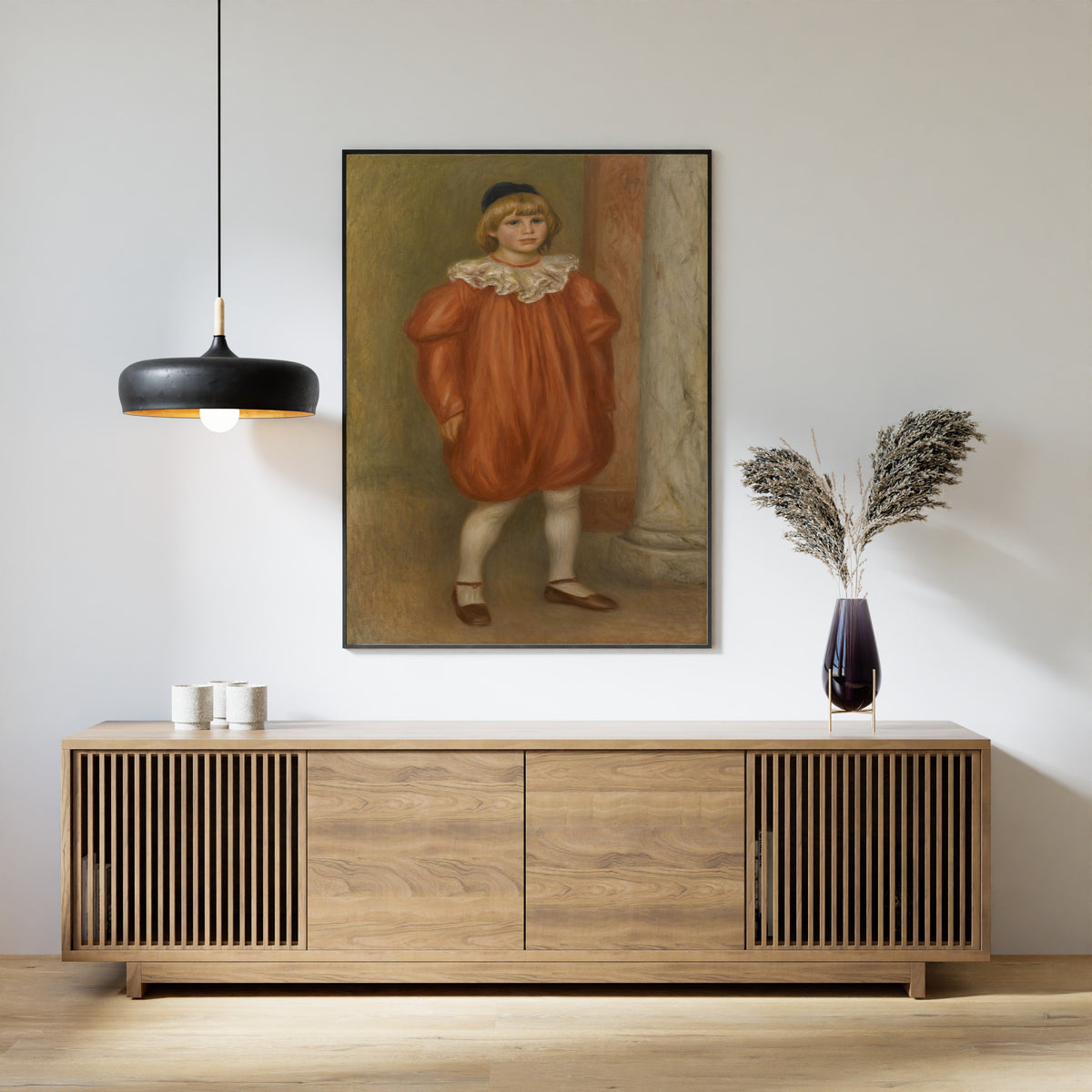 Pierre-Auguste Renoir — Claude Renoir in Clown Costume | Fine Art Print