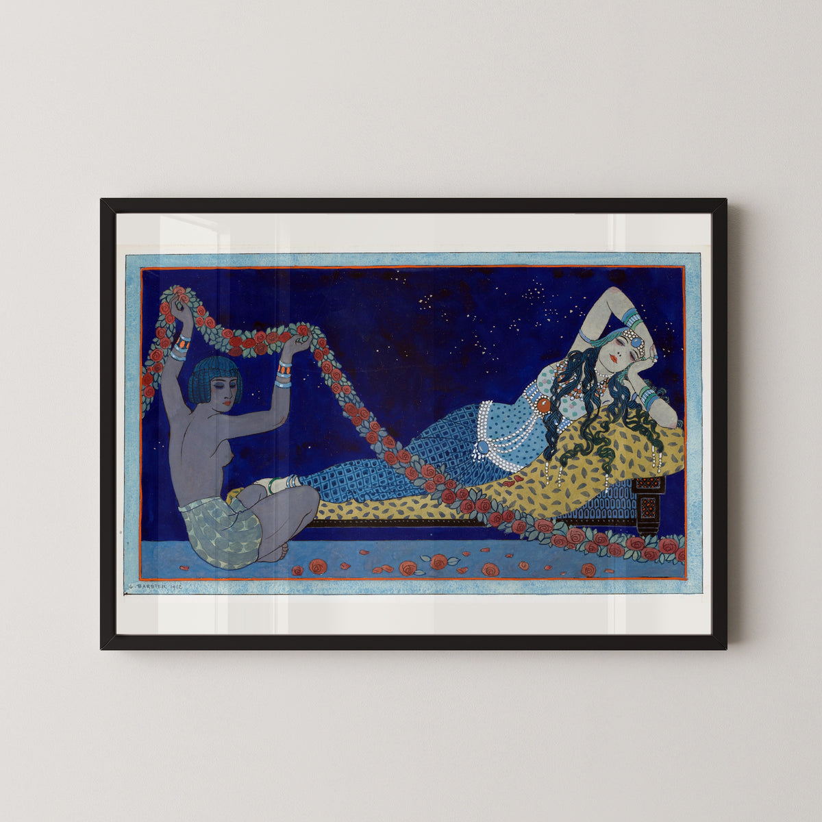 George Barbier — Cléopâtre | Art Deco Print