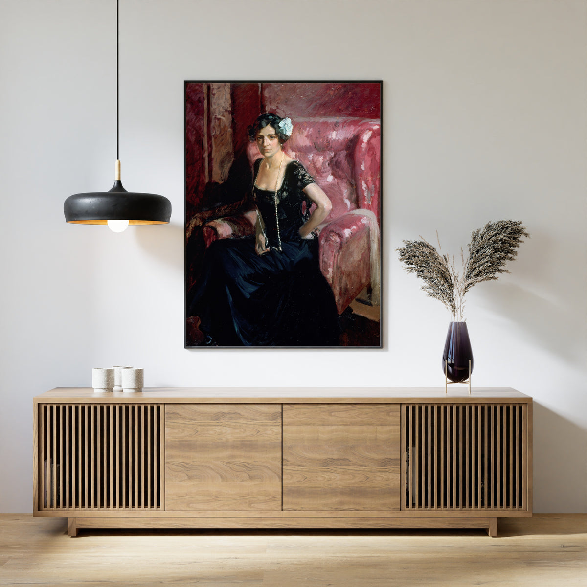 Joaquín Sorolla — Clotilde in Evening Dress | Fine Art Print