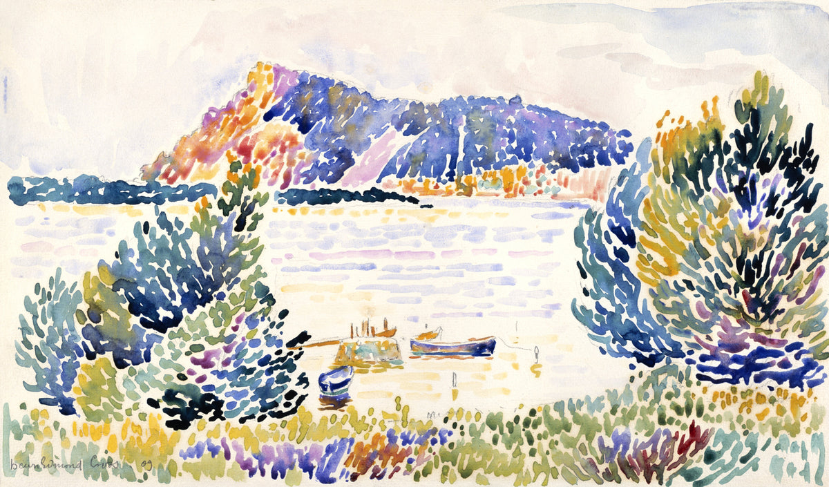 Henri-Edmond Cross — Coastal Hills | Fine Art Print