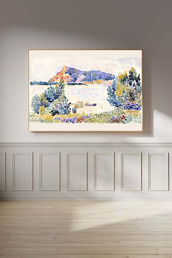 Henri-Edmond Cross — Coastal Hills | Fine Art Print