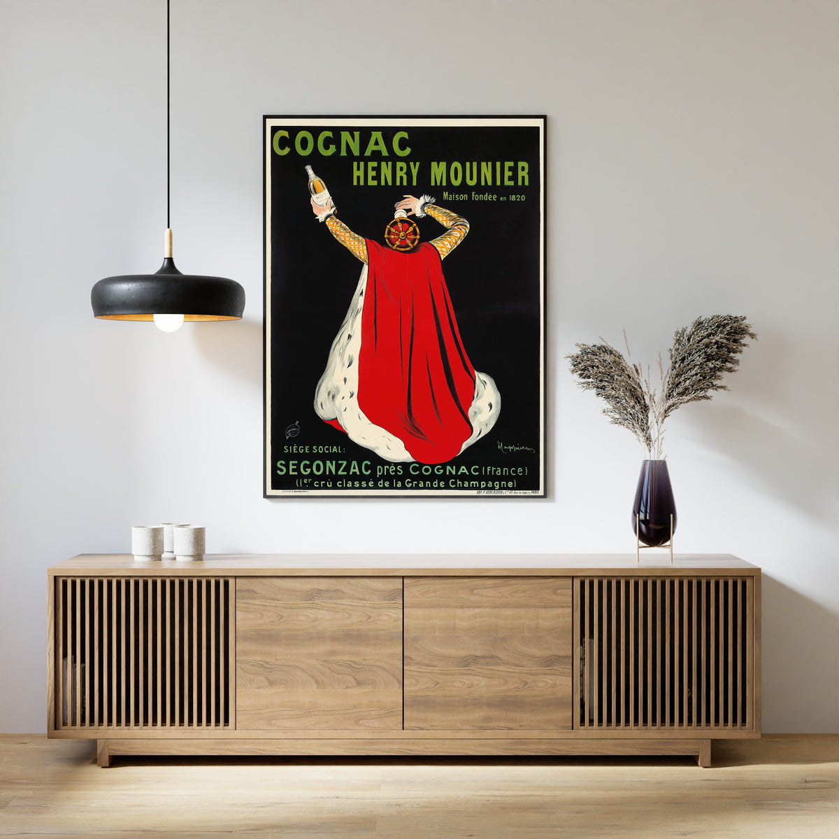 Leonetto Cappiello — Cognac Henry Mounier | Vintage Poster Print