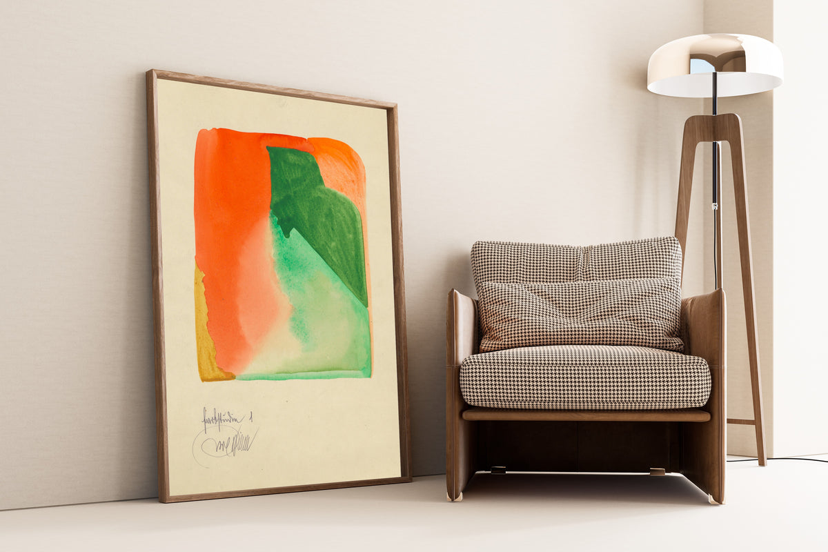 Karl Wiener — Colour Study No. 1 (Farbstudien) | Abstract Art Print