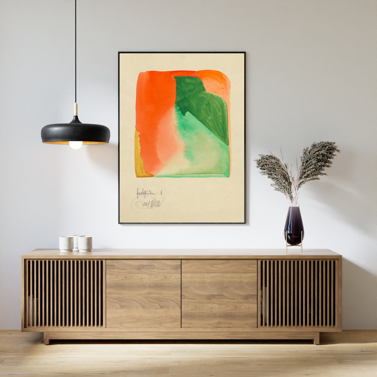Karl Wiener — Colour Study No. 1 (Farbstudien) | Abstract Art Print