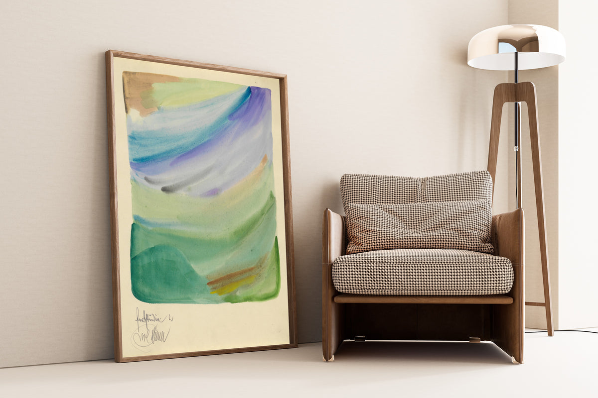 Karl Wiener — Colour Study No. 2 (Farbstudien) | Abstract Art Print