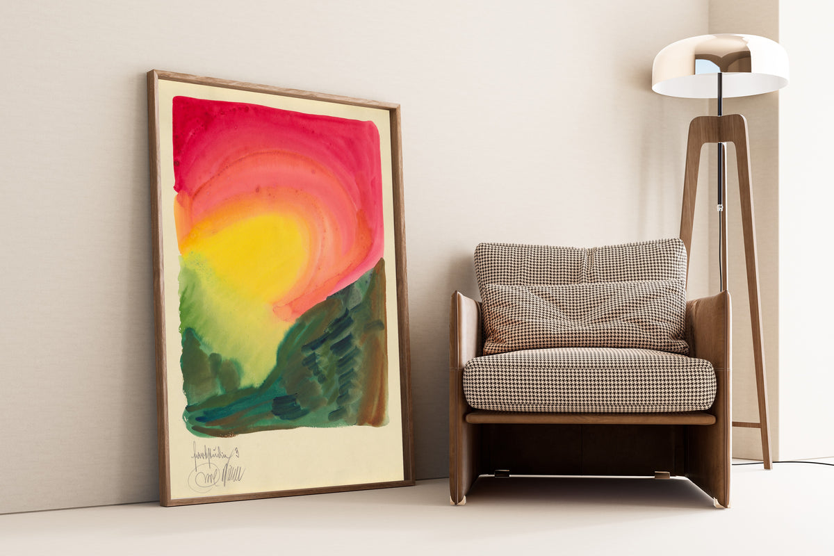 Karl Wiener — Colour Study No. 3 (Farbstudien) | Abstract Art Print