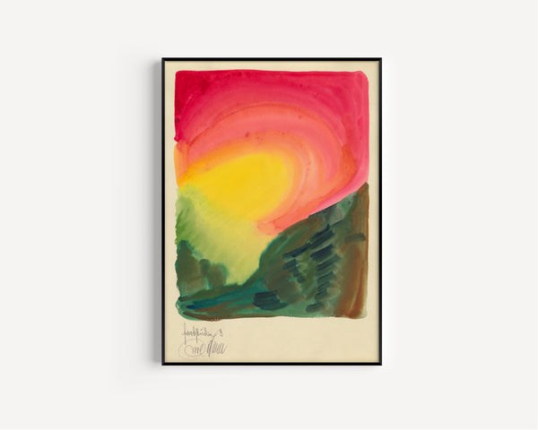 Karl Wiener — Colour Study No. 3 (Farbstudien) | Abstract Art Print