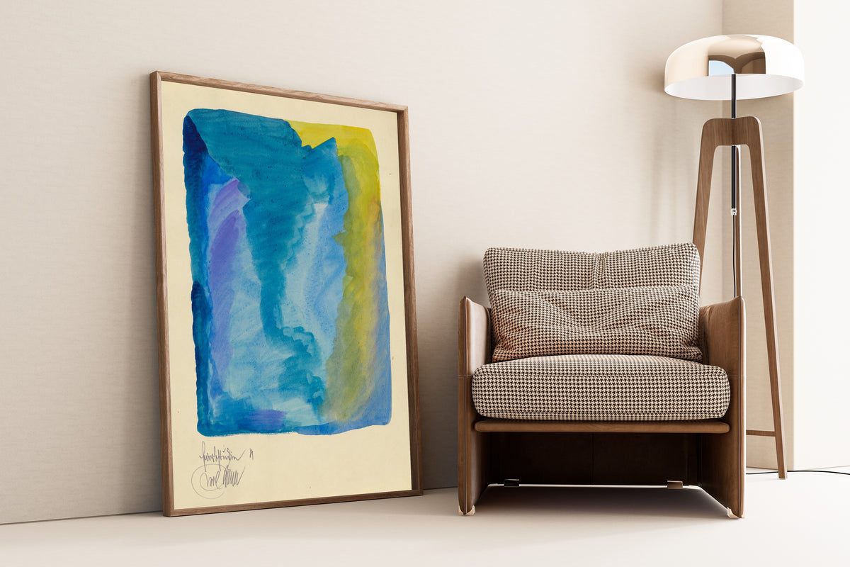 Karl Wiener — Colour Study No. 4 (Farbstudien) | Abstract Art Print