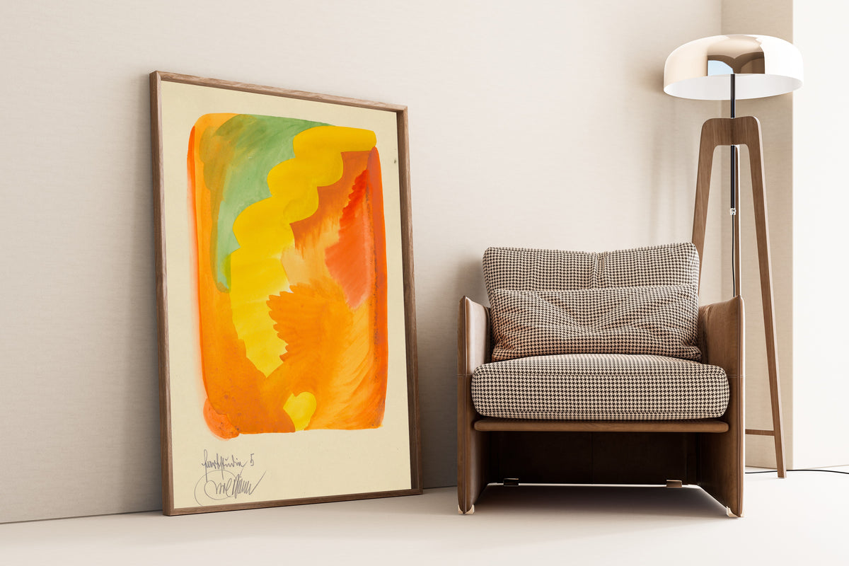 Karl Wiener — Colour Study No. 5 (Farbstudien) | Abstract Art Print