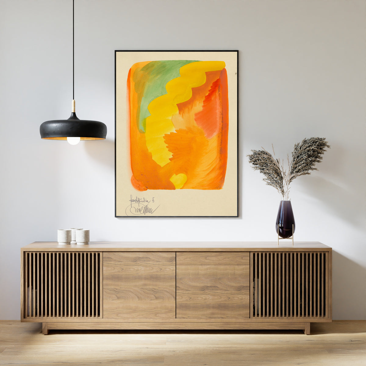 Karl Wiener — Colour Study No. 5 (Farbstudien) | Abstract Art Print