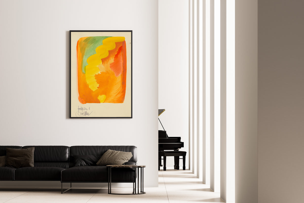Karl Wiener — Colour Study No. 5 (Farbstudien) | Abstract Art Print