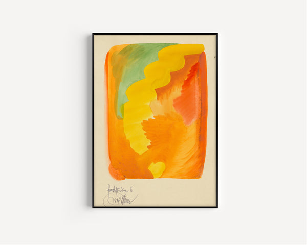 Karl Wiener — Colour Study No. 5 (Farbstudien) | Abstract Art Print