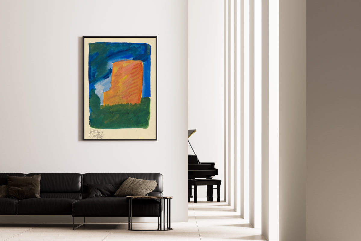 Karl Wiener — Colour Study No. 6 (Farbstudien) | Abstract Art Print