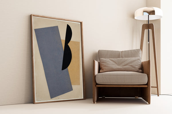 El Lissitzky — Composition (Blue-Yellow-Black) | Suprematist Art Print