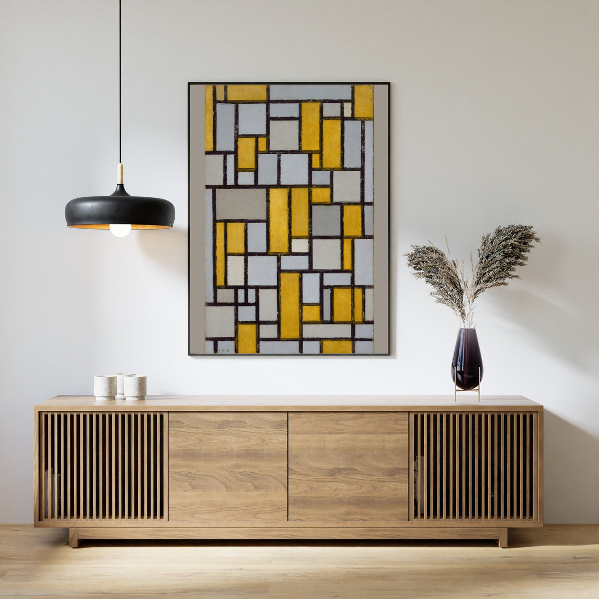 Piet Mondrian — Composition with Grid | Fine Art Print