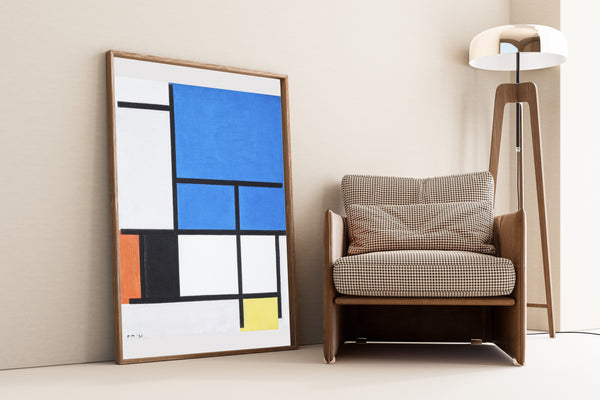 Piet Mondrian — Composition with Large Blue Plane | Fine Art Print