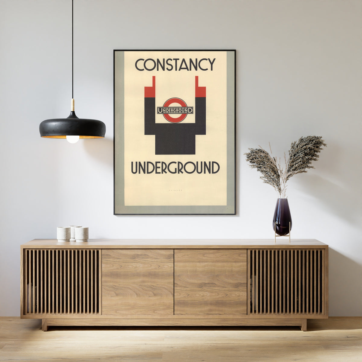 Julius Klinger — Constancy (London Underground) | Vintage Poster Print