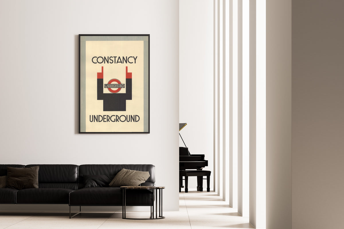 Julius Klinger — Constancy (London Underground) | Vintage Poster Print