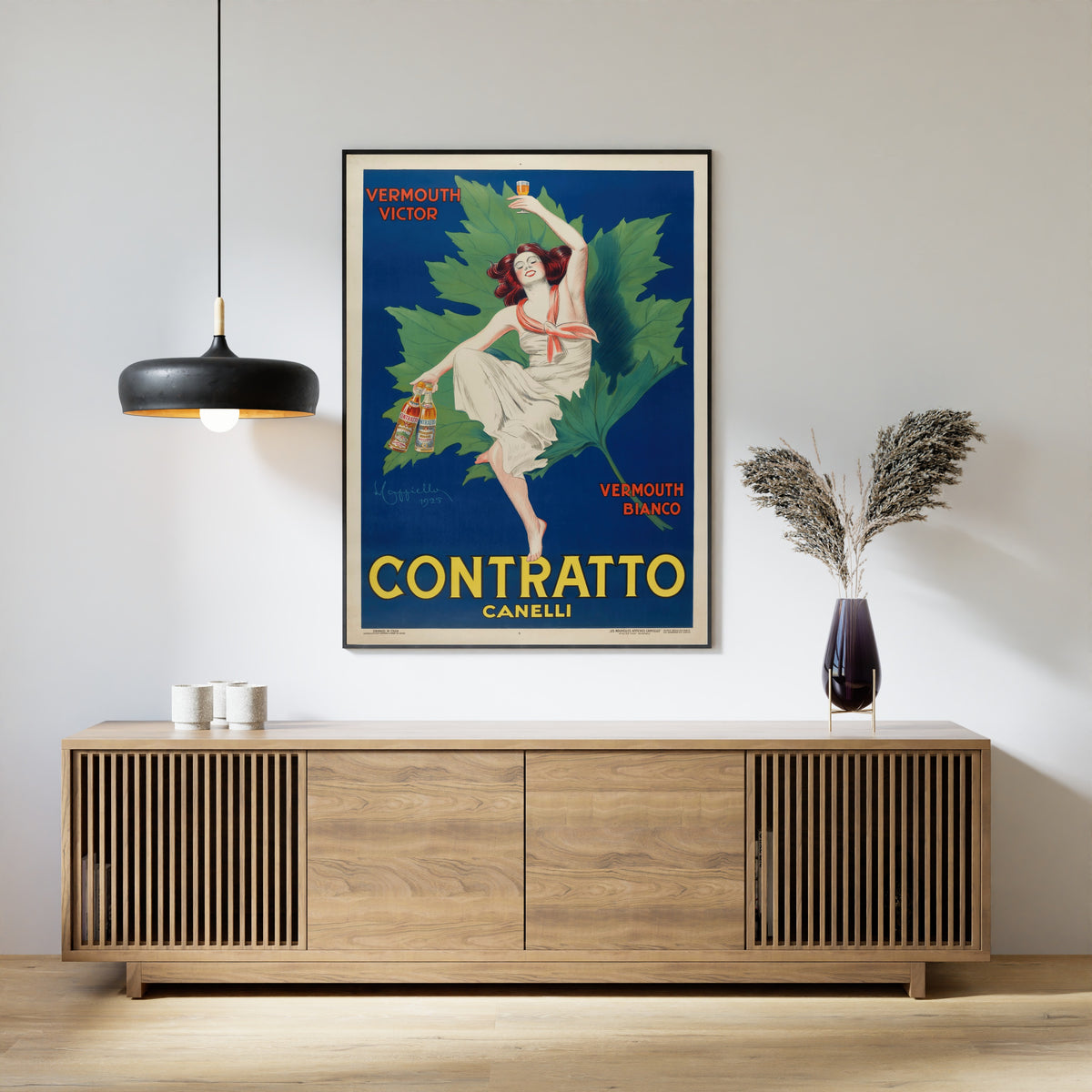Leonetto Cappiello — Contratto Canelli | Vintage Poster Print
