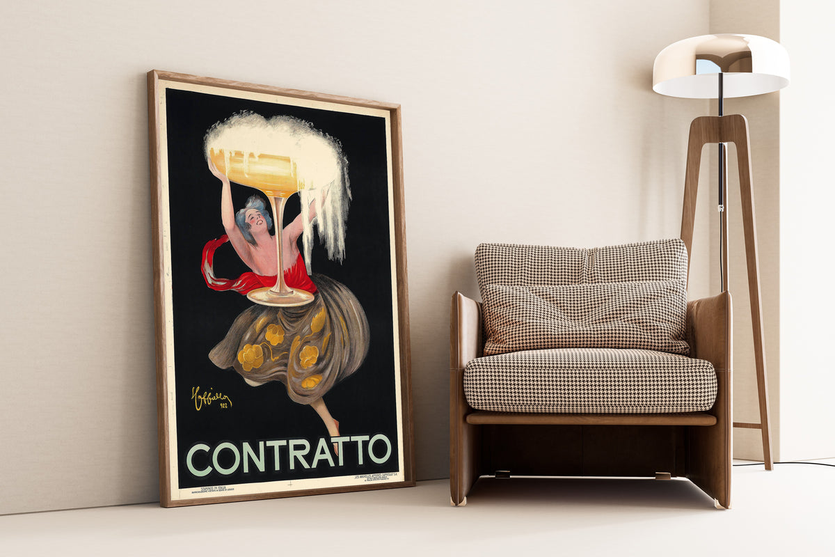 Leonetto Cappiello — Contratto | Vintage Poster Print