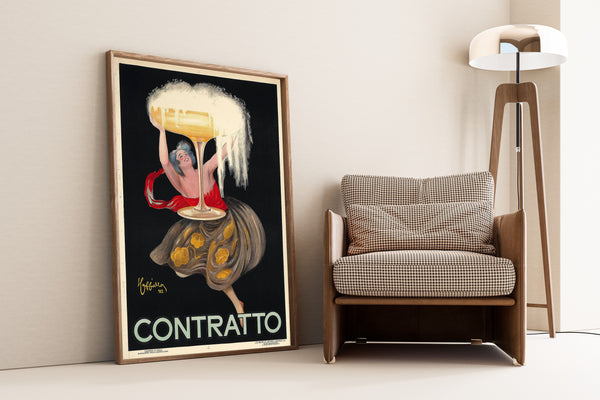 Leonetto Cappiello — Contratto | Vintage Poster Print