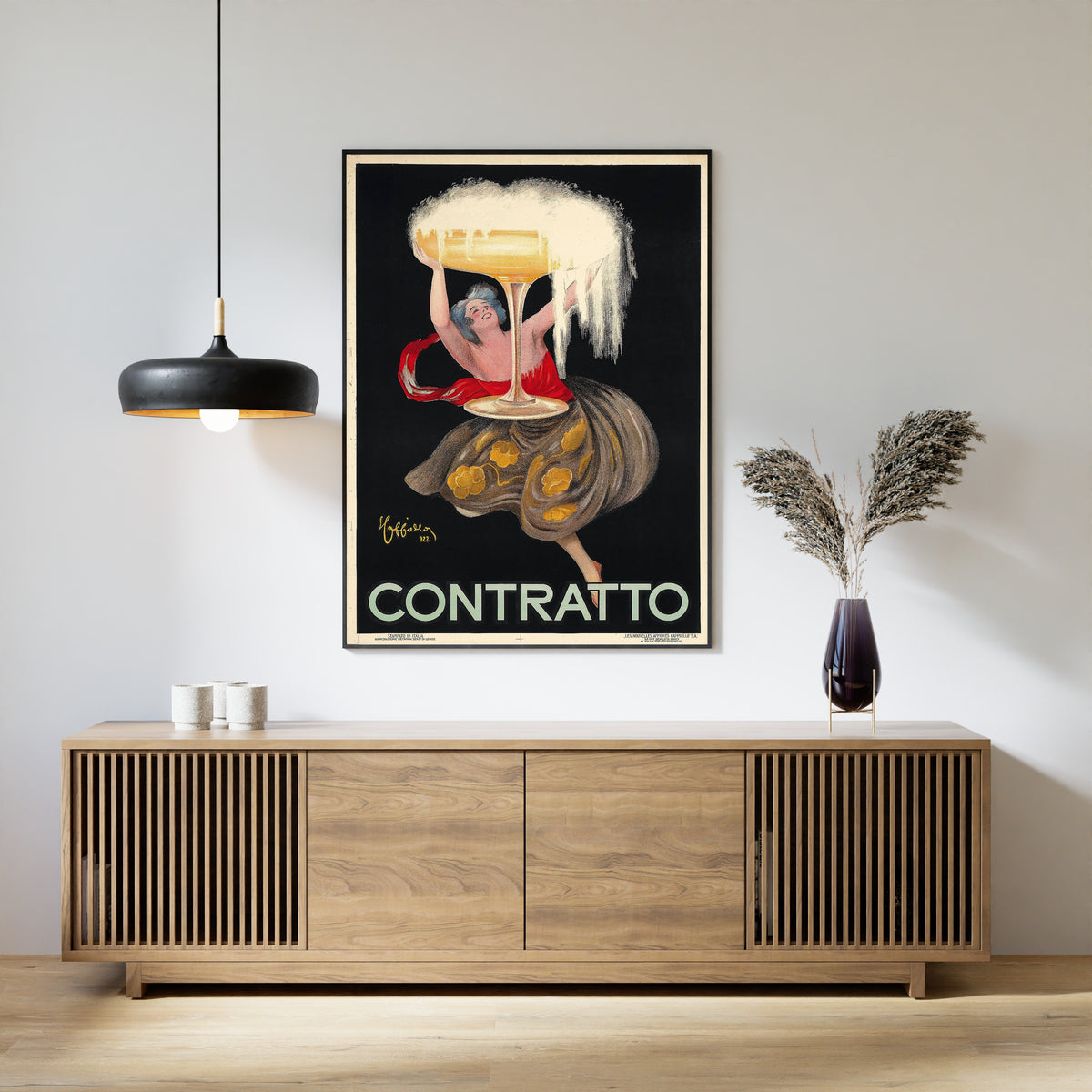 Leonetto Cappiello — Contratto | Vintage Poster Print