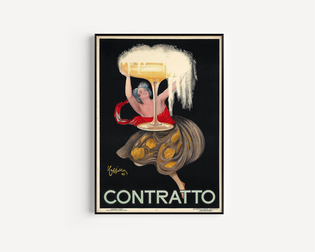 Leonetto Cappiello — Contratto | Vintage Poster Print