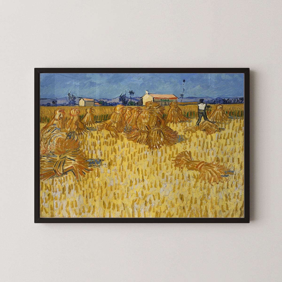 Vincent van Gogh — Harvest in Provence (Corn Harvest) | Fine Art Print