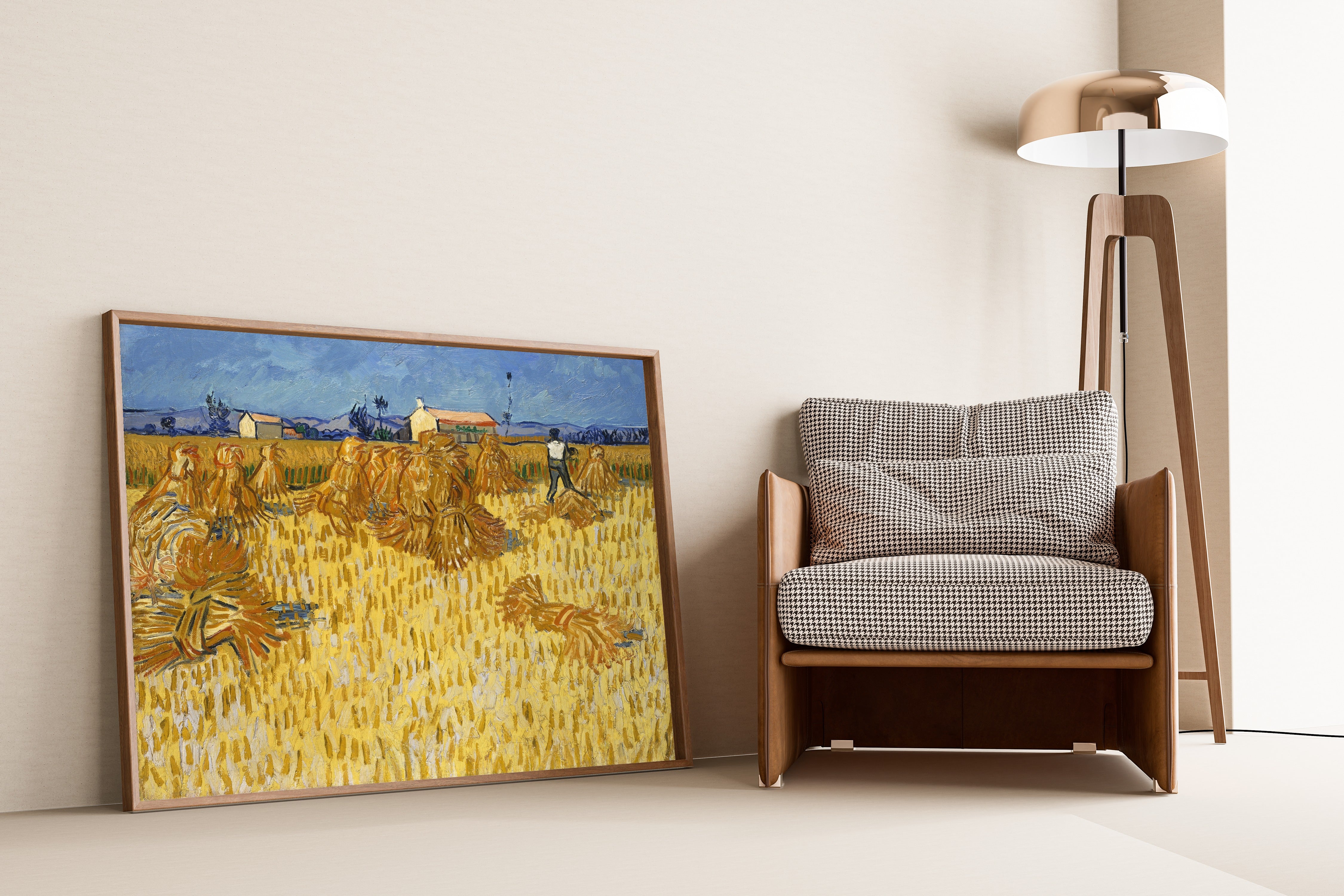 Vincent van Gogh — Harvest in Provence (Corn Harvest) | Fine Art Print