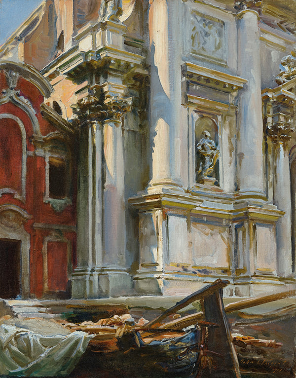 John Singer Sargent — Corner of the Church of San Stae, Venice | Fine Art Print
