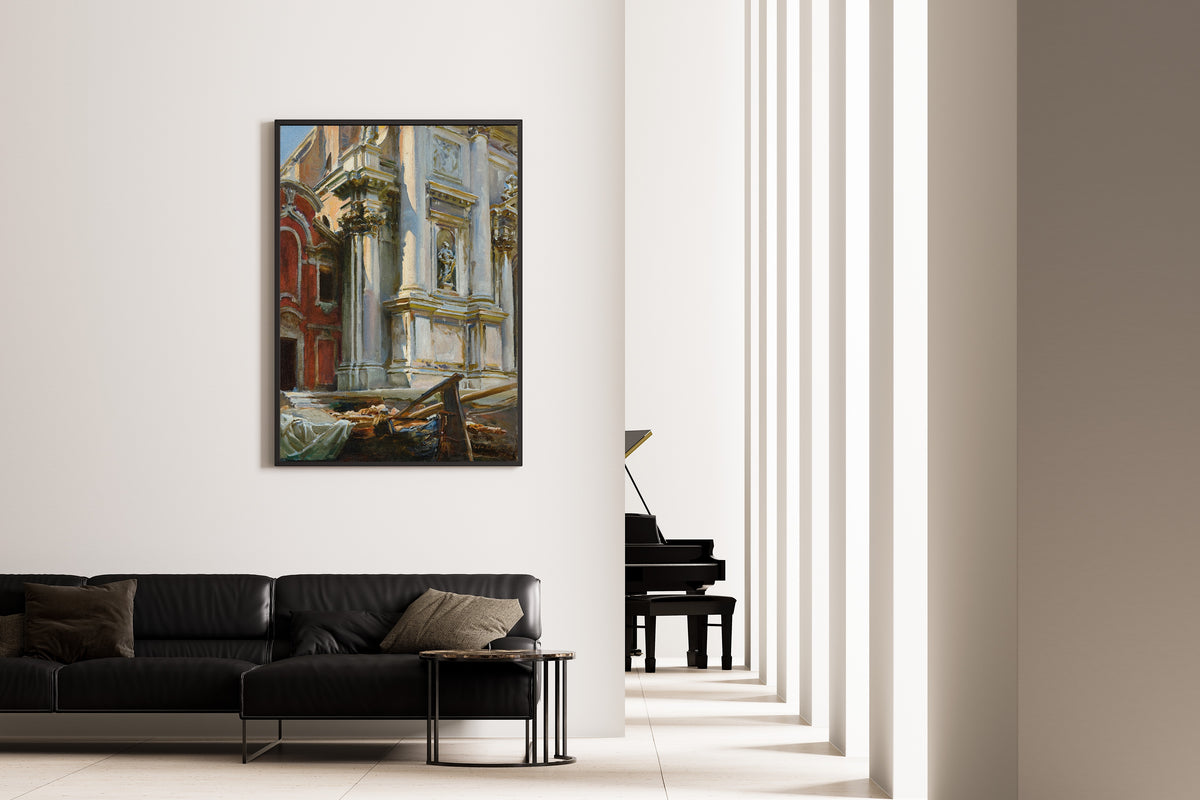 John Singer Sargent — Corner of the Church of San Stae, Venice | Fine Art Print