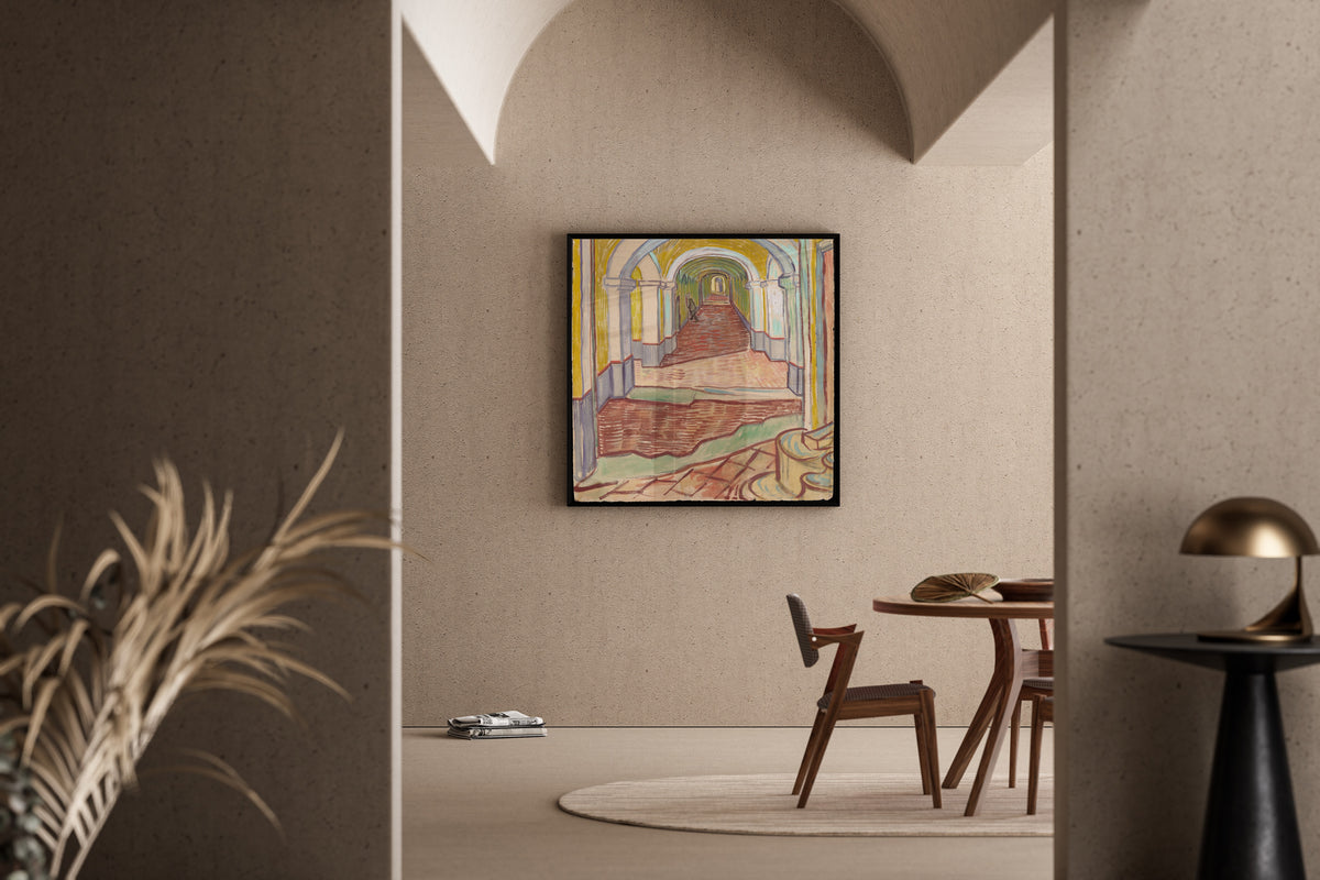 Vincent van Gogh — Corridor in the Asylum | Fine Art Print