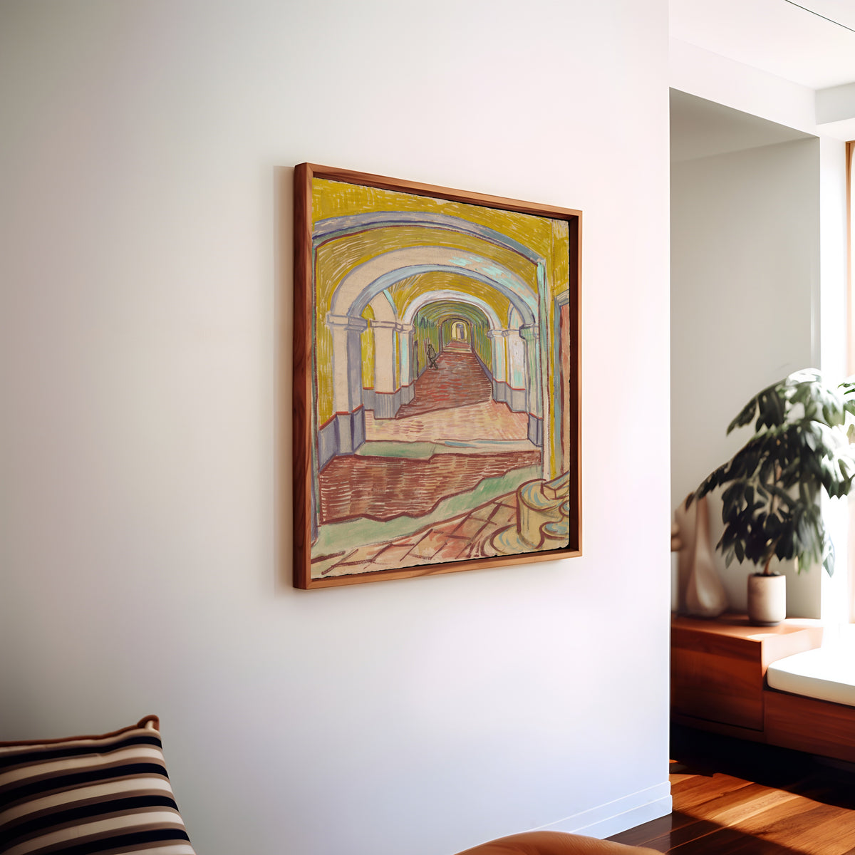 Vincent van Gogh — Corridor in the Asylum | Fine Art Print