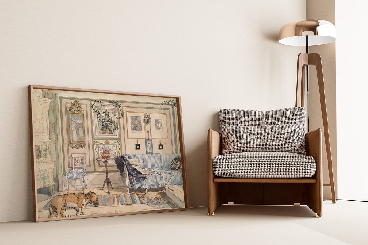 Carl Larsson — Cosy Corner | Swedish Watercolour Print