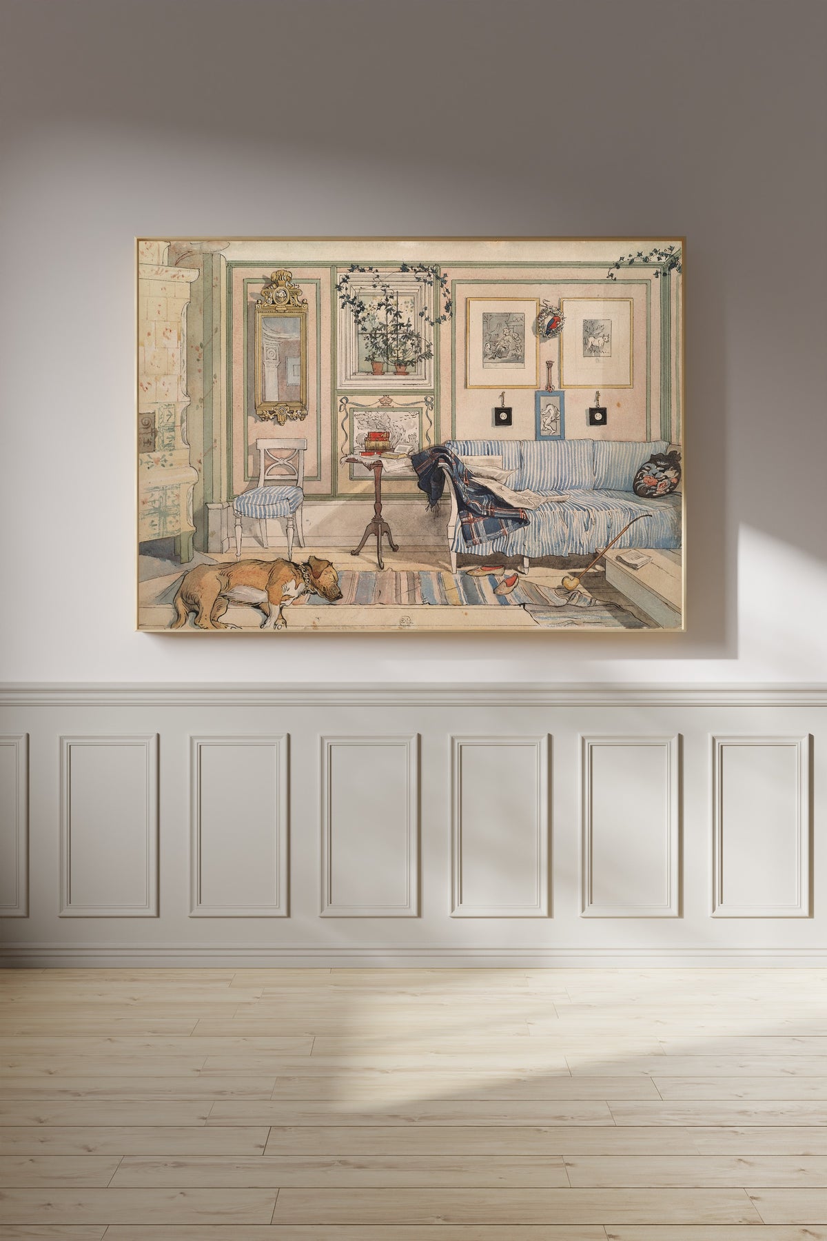 Carl Larsson — Cosy Corner | Swedish Watercolour Print