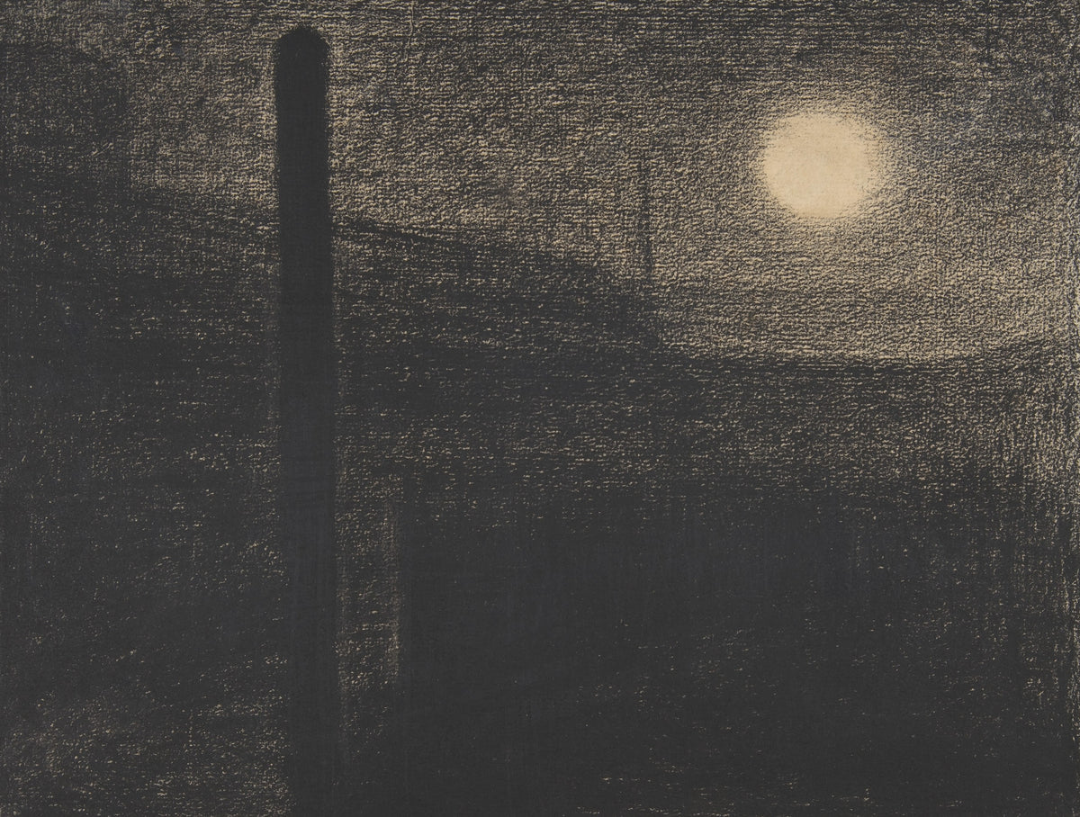 Georges Seurat — Courbevoie: Factories by Moonlight | Fine Art Print